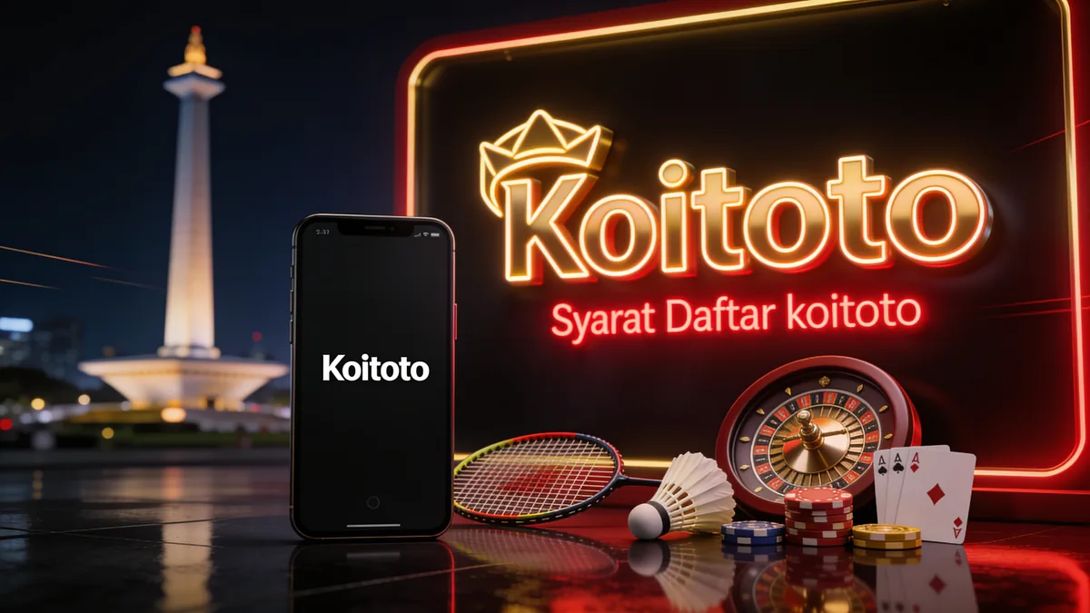 Syarat Daftar koitoto: panduan koitoto untuk pemain di Indonesia